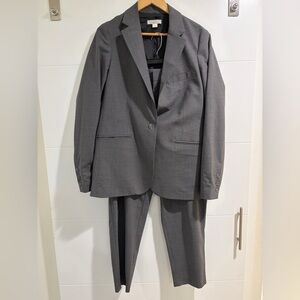 Outerknown Women’s Charcoal 2 Piece Suit